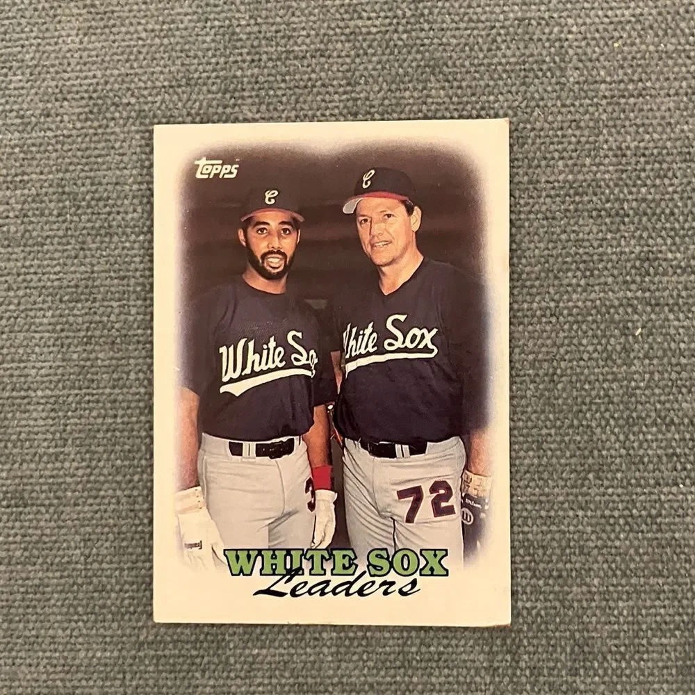 1988 Topps Chicago White Sox Baseball Card Trading Card